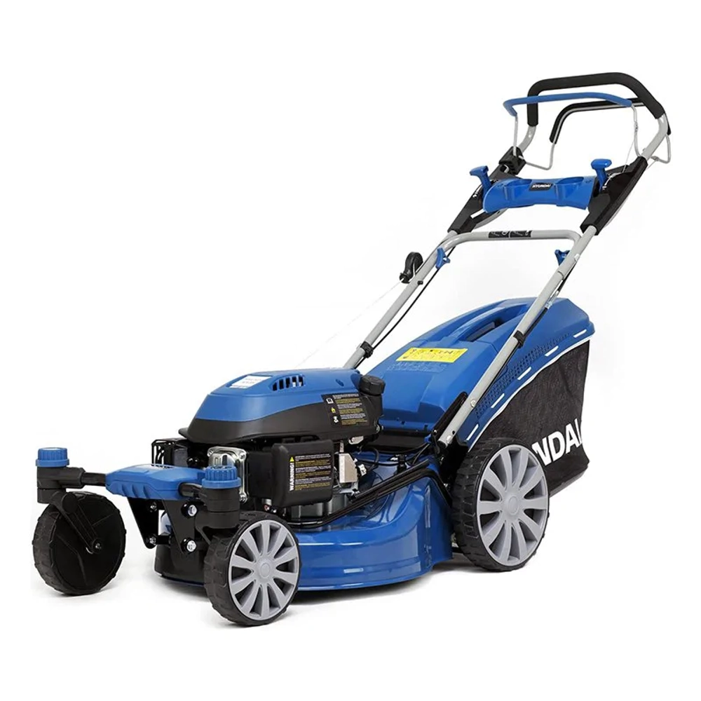 Бензиновая газонокосилка Hyundai L 5110RS самоходная: 5.6 л.с., нож 51 см, L 5110RS