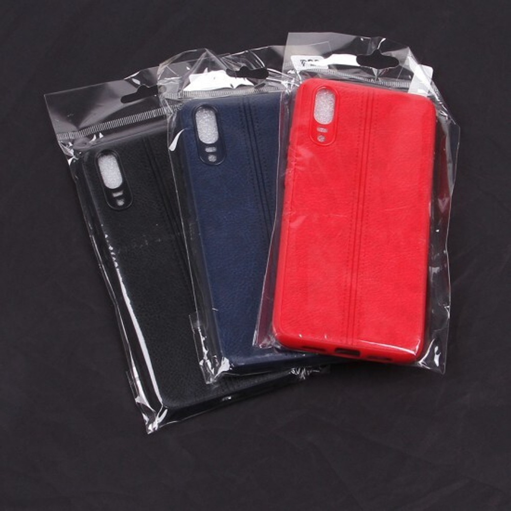 Панель из экокожи для Huawei P20, 010498 Красный