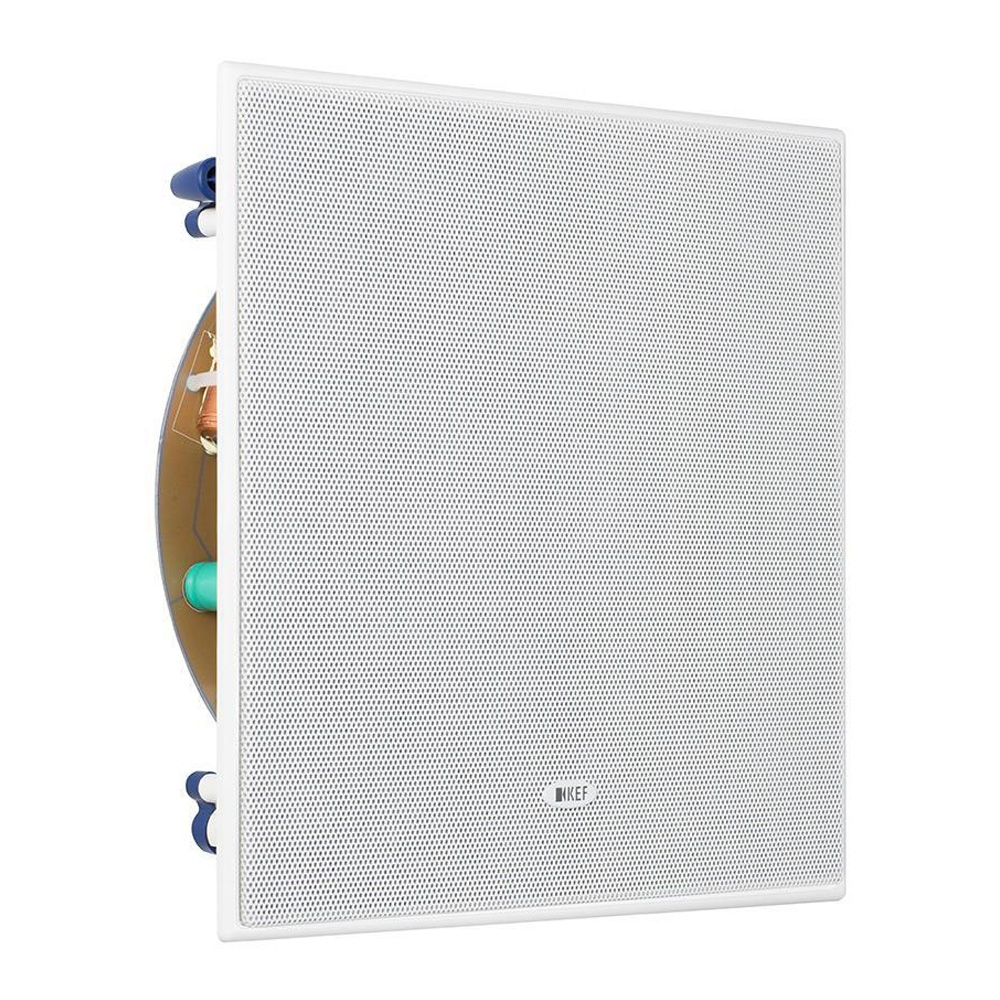 KEF Ci200QSb White встраиваемый в стену/потолок пассивный сабвуфер