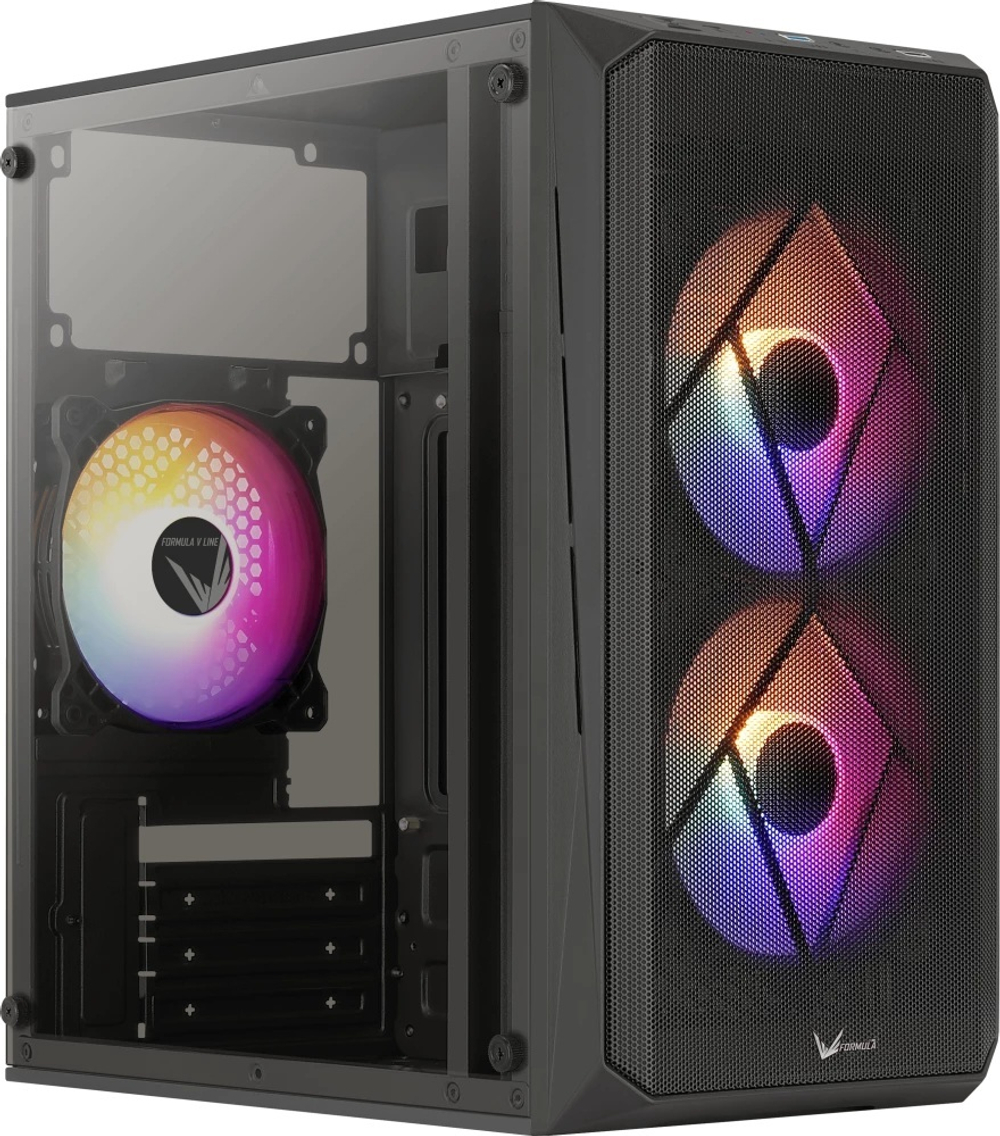 Корпус mATX Formula V Cs-107 Plus Black