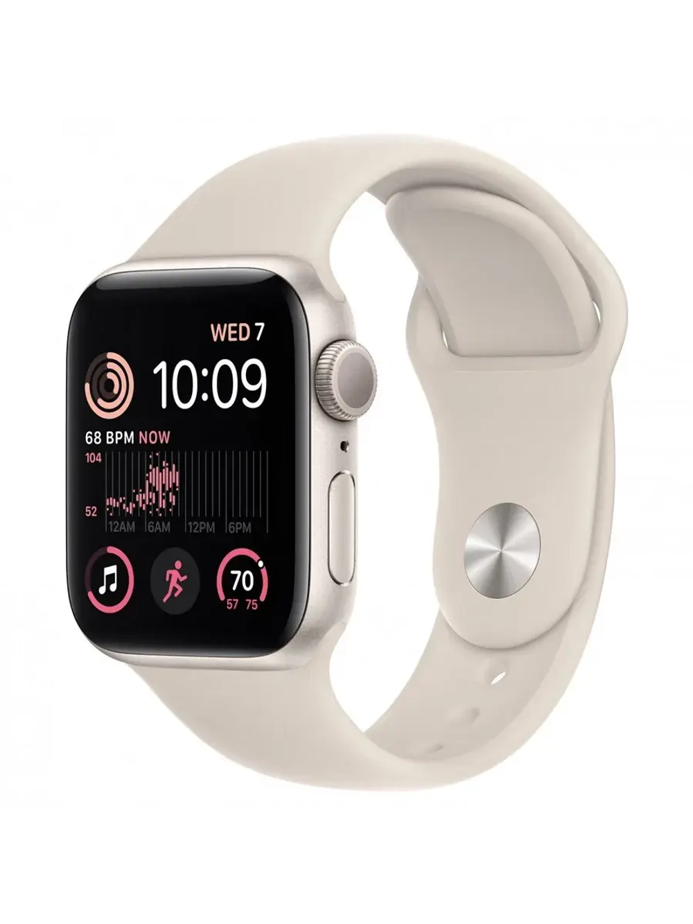 Смарт-часы Apple Watch SE 2 44мм M/L Starlight, GPS