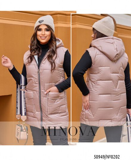 Жилет 0202-мокко Minova Фото 1