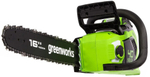 Пила цепная аккумуляторная GREENWORKS GD40CS18K4 40V, бесщеточная 2005807UB