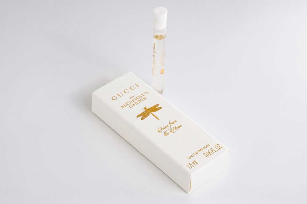 Пробник парфюмерной воды Tears from the Moon от Gucci из коллекции The Alchemist's Garden