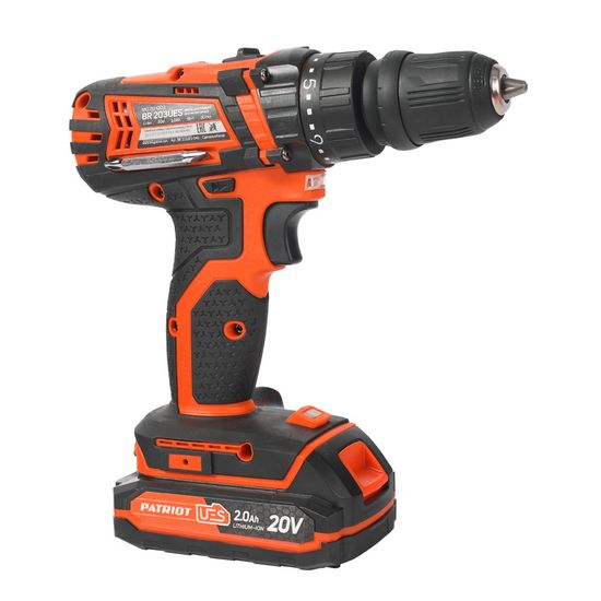 Аккумуляторный шуруповерт "PATRIOT" BR 203UES