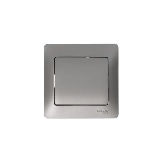 Выключатель 1-кл. СП Glossa 10А IP20 (сх. 1) 10AX механизм платина SE GSL001211