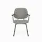 Стул с подлокотниками Ekstul, серый