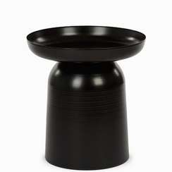 Кофейный стол Terra Ø45х47 см, черный