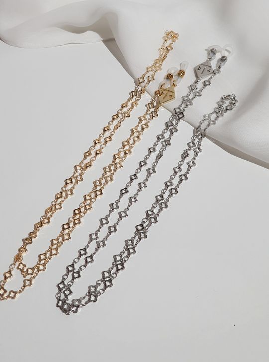 Цепочка для очков клевер