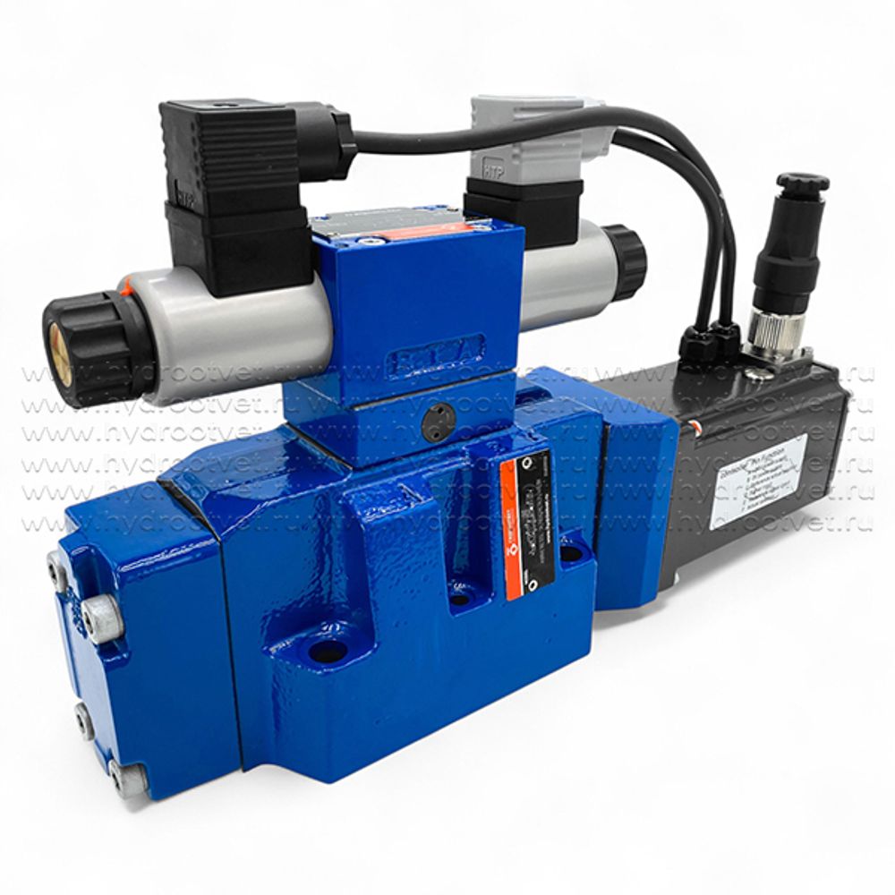 4WRKE16E200L-3X/6EG24ETK31/A1D3M - Пропорциональный распределитель с обратной связью по положению золотника и со встроенным усилителем (OBE), Ду16, A1 = ±10 В, номинальный расход 200 л/мин, схема E, каналы управления ET = X и Y - внутренние 4WRKE16E200L-3X/6EG24ETK31/A1D3M - Пропорциональный распределитель с обратной связью по положению золотника и со встроенным усилителем (OBE), Ду16, A1 = ±10 В, номинальный расход 200 л/мин, схема E, каналы управления ET = X и Y - внутренние