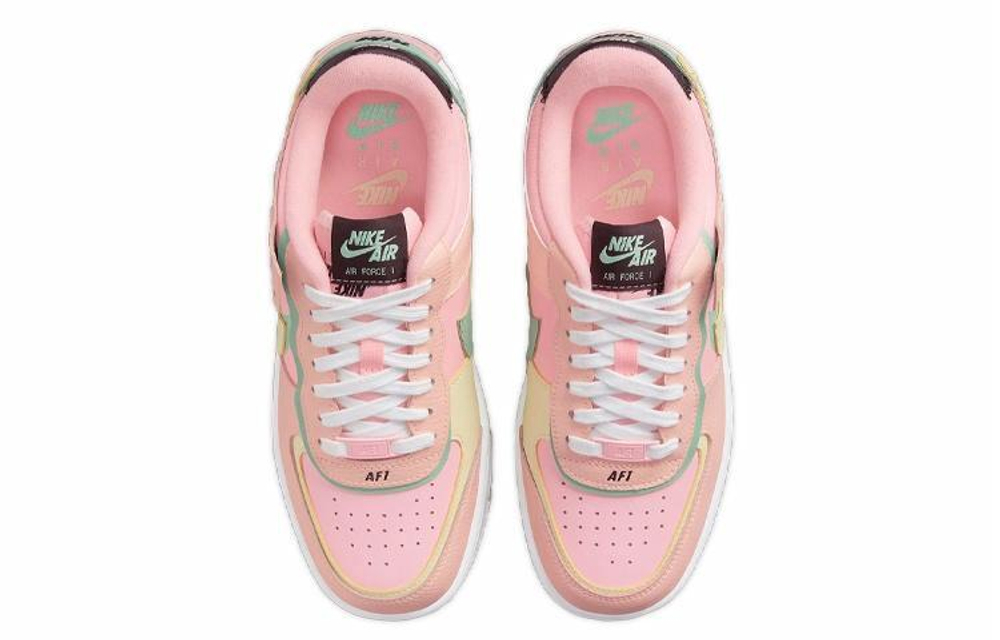Кроссовки Nike Air Force 1 Low Shadow "Arctic Punch" (Женская размерная сетка)