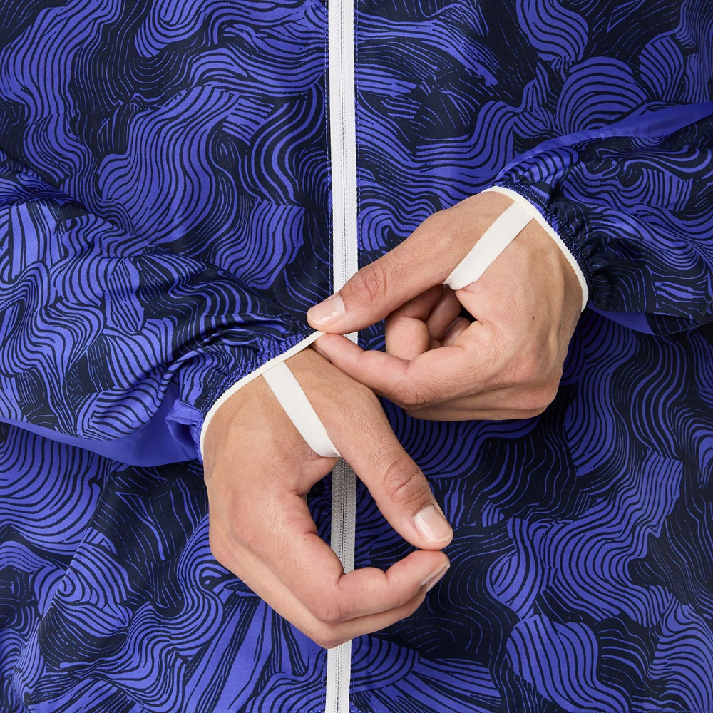 Ветровка ASICS Fujitrail Packable cobalt burst/indigo blue/cream