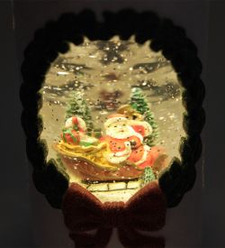 XM-853/1 Новогодняя миниатюра с подсветкой