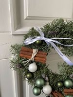 Мастер-класс РОЖДЕСТВЕНСКИЙ ВЕНОК из нобилиса