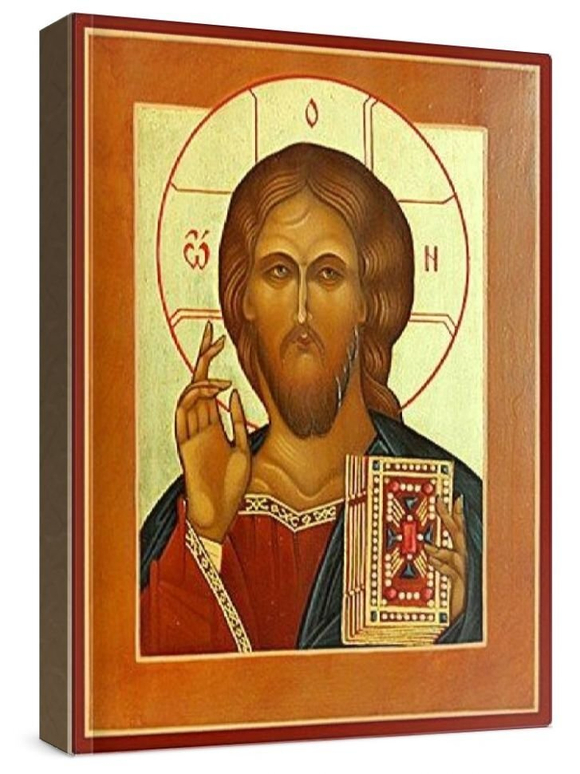 Спас Вседержитель (рукописная икона)