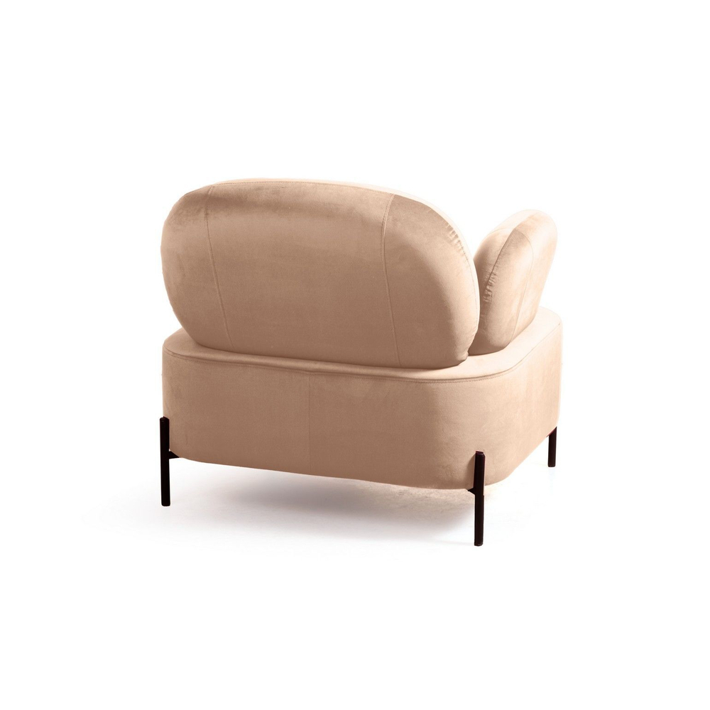 Кресло Dandy, бархат бежевый 5