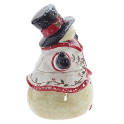 GAEM Конфетница "Снеговик", 1950 мл, L25 W17 H28 см