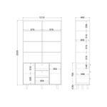 Стеллаж TW187