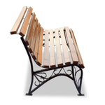 Скамейка стальная «Ривьера»