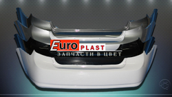Задний бампер Chevrolet Lacetti седан в цвет