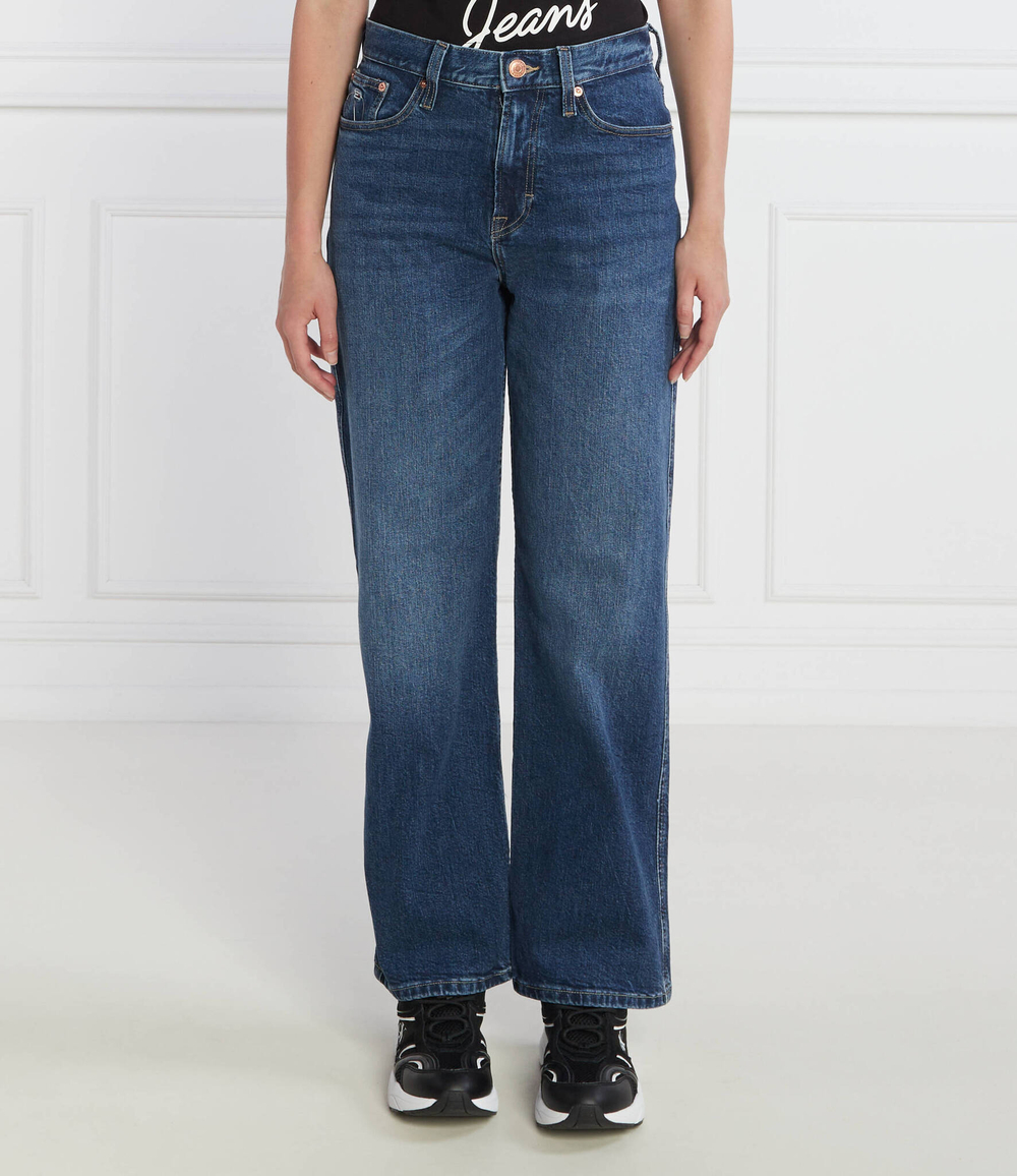 Джинсы BETSY MR LS Tommy Jeans - голубой(DW0DW16663)