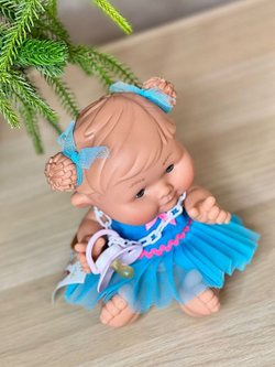 Пупс Nines 26см PEPOTE с закрывающими глазками (N814B)