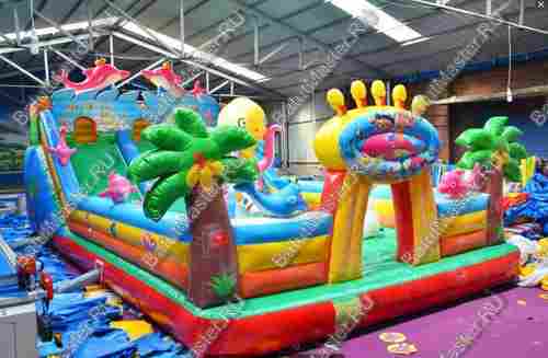 Коммерческий батут "Солнечный осьминожек"