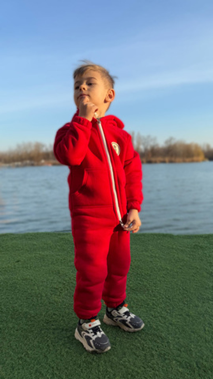 Комбинезон теплый детский 122-128 см