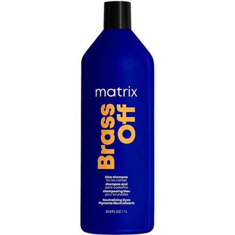 MATRIX Brass Off Шампунь для темного блонда, 1000 мл