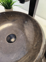 Раковина из мрамора Donut Black Small  DM-60185 (40*40*12)