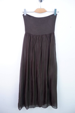 Платье комбинированное, визуально на 46/48 размер