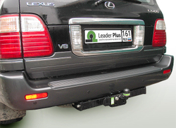 Фаркоп(прицепное) Лидер-Плюс для LEXUS LX 470 (UZJ100) / TOYOTA LAND CRUISER 100 1998-2007(паспорт и сертификат в комплекте)(без электрики)L104-FC