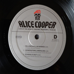 Alice Cooper / Live From The Apollo Theatre Glasgow 19.02.1982 (Limited Edition)(2LP)