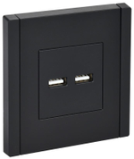 Розетка USB  IEK FP-U21-D31-K02