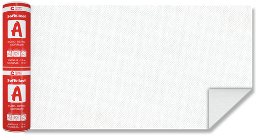 Sofit-izol A /влаго-ветроизоляция/1,6м35м.кв.