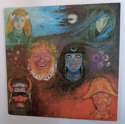 Винтажная виниловая пластинка King Crimson In The Wake Of Poseidon (USA 1975)