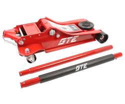 Домкрат подкатной 4т 112-505мм двухпоршневой GTE