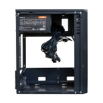 Корпус TESLA 1708U3BM, БП:450W, mATX, чёрный, 2xUSB2, 1xUSB3 (TSL-1708U3-450W-BM)