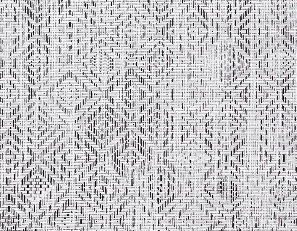 Салфетка подстановочная 36х48 Chilewiсh Mosaic White-Black 100435-003