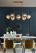 Pendant design lamp    (Gold/Clear)Uatoua