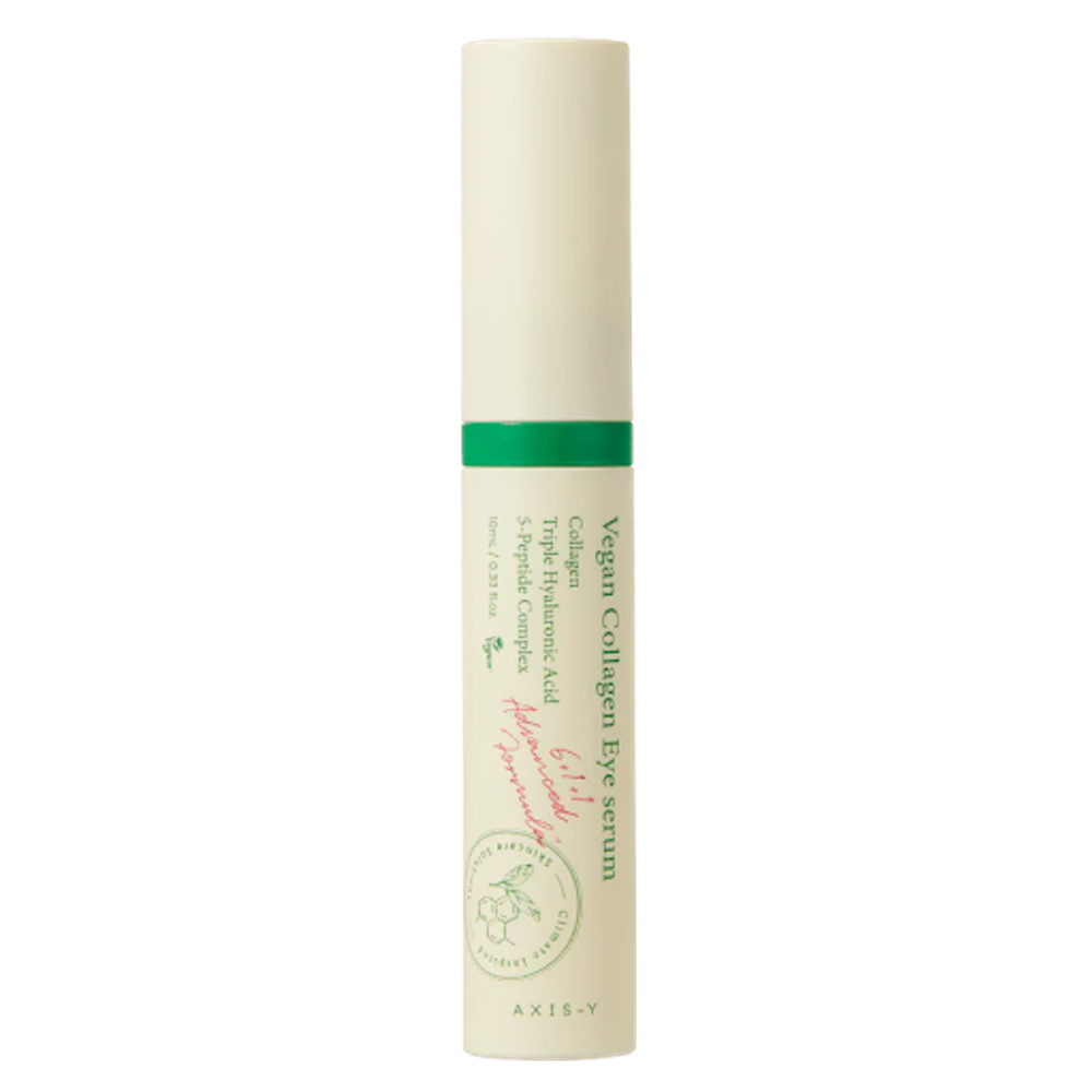 AXIS-Y Vegan Collagen Eye Serum пептидная сыворотка для век с массажным аппликатором