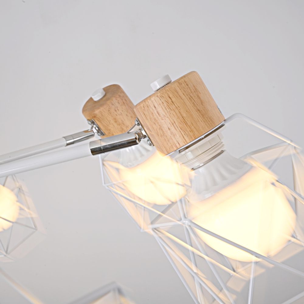 Потолочная Люстра Corf B3 White 8 Lamps By Imperiumloft