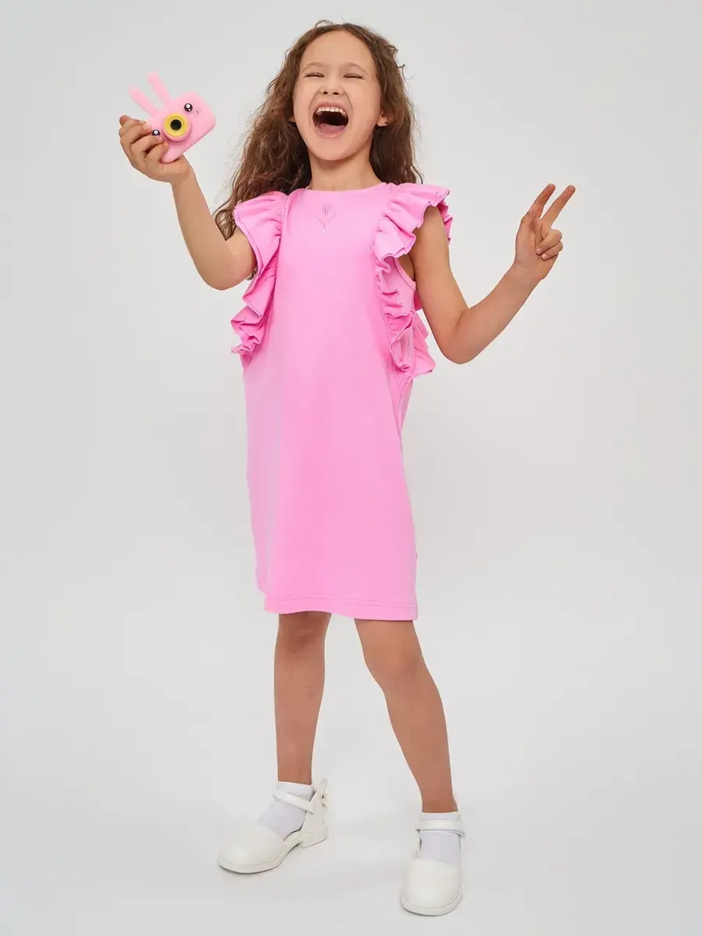 Платье детское BH Stars "Сияние Арктики", 100% хлопок