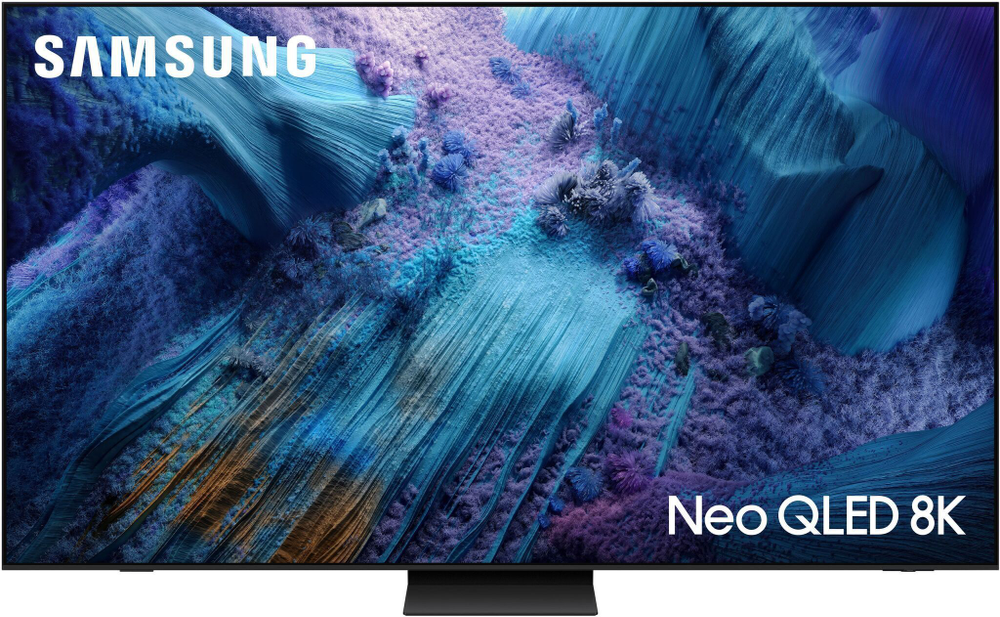 Телевизор Samsung 75" Neo QLED 8K Smart TV серия 9 QE75QN990FUXRU черный графит, Ростест, Официальная гарантия в России