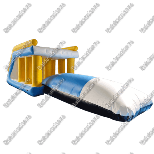 Катапульта Блоб с вышкой «Аква взлёт» 4×3×3 м, блоб 6×2 м