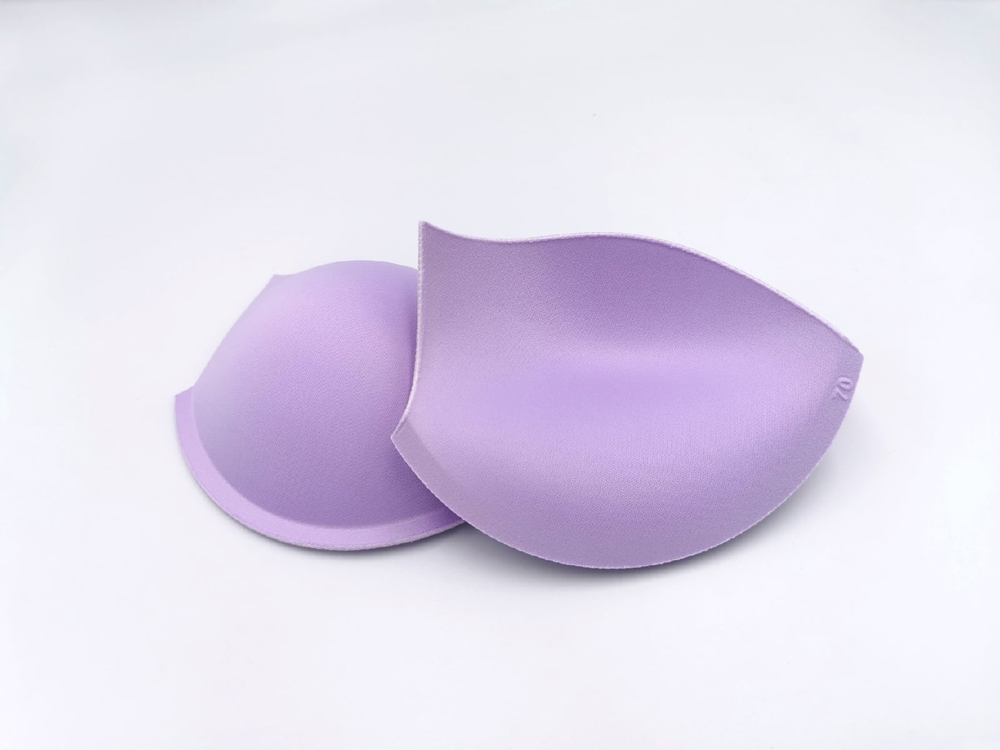 Чашки, с уступом под бретель, пуш-ап, лаванда, (Арт: СС55-1566.70В), 65С, 70В, 75А