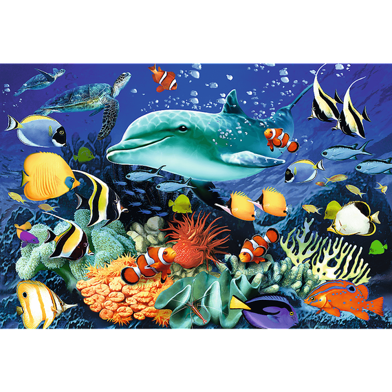 Puzzle &quot;501&quot; - Sea Life / Wooden Puzzles