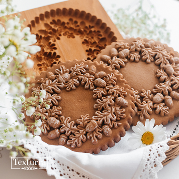 Пряничная форма Дубовый венок