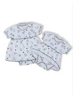 Платье-боди муслин для девочки .