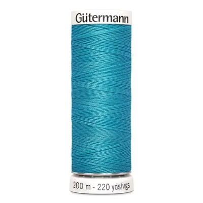 Нить Sew-All 200 м, Gutermann, 332 насыщенный бирюзовый